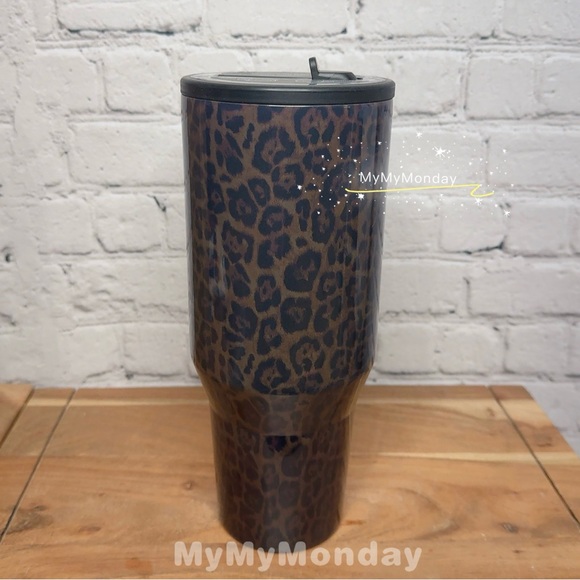 HydroJug ACTA Luxe 40oz Leopard Tumbler - Picture 4 of 11